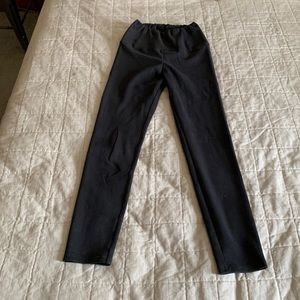 Wilfred free faux suede leggings | size XS